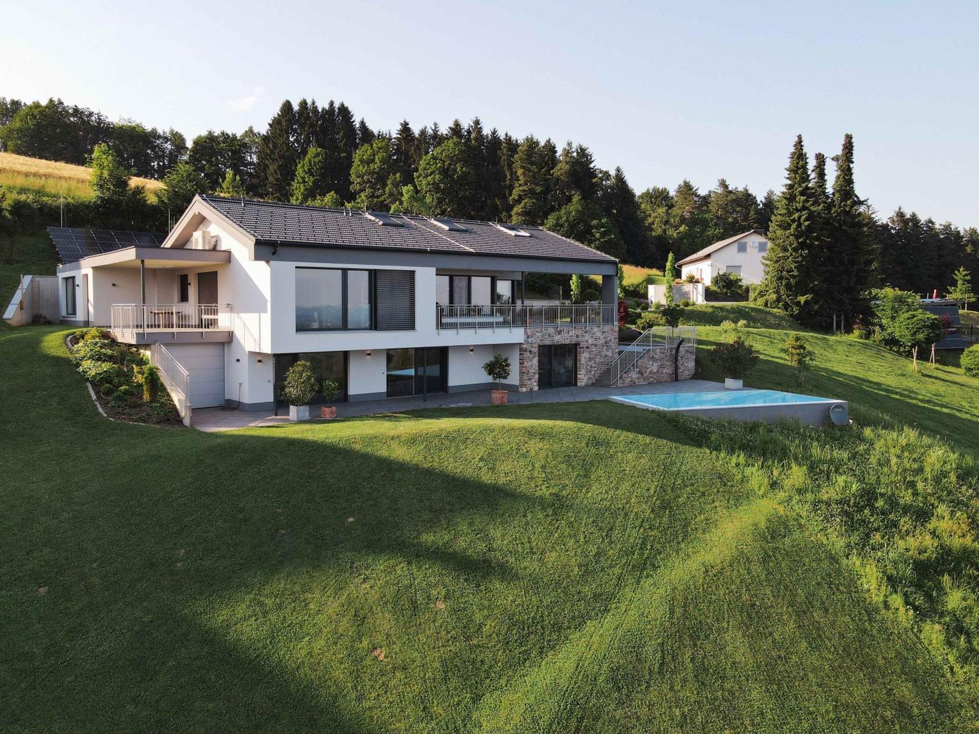 Greim15 --- Ganzes Ferienhaus Mit Fernsicht, Pool, Wellness Deutschlandsberg Zewnętrze zdjęcie
