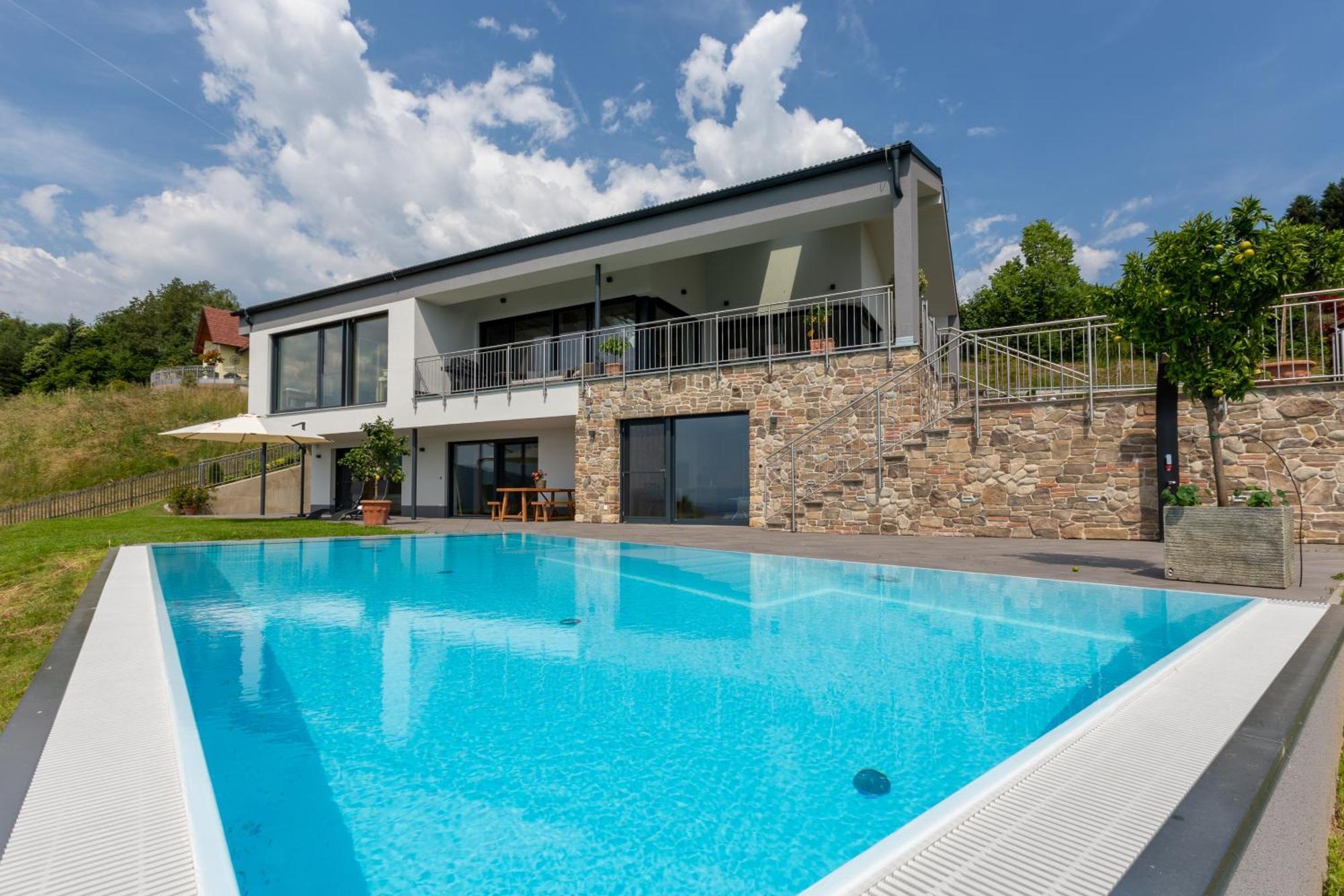 Greim15 --- Ganzes Ferienhaus Mit Fernsicht, Pool, Wellness Deutschlandsberg Zewnętrze zdjęcie